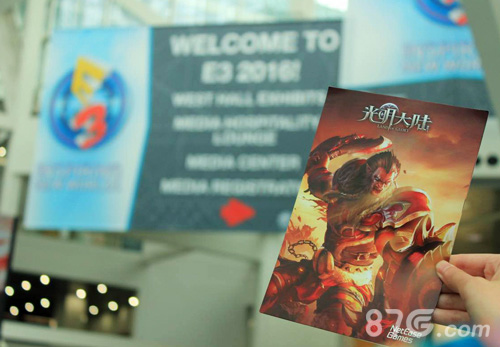 E3展《光明大陆》宣传海报