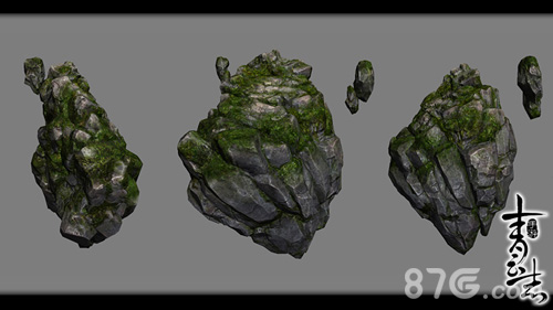 《青云志》手游引入Inferno 3D高清视觉后岩石效果