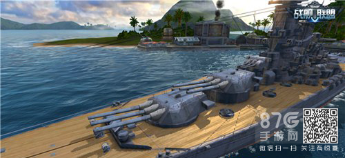 战舰联盟前甲板2座三联装94式460毫米口径主炮