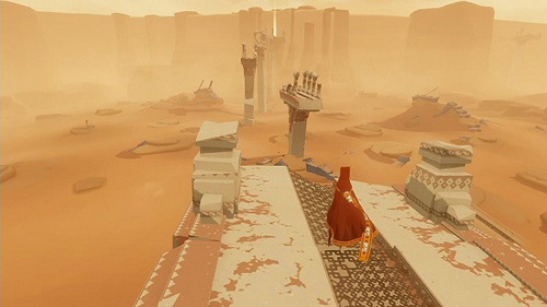 《Journey》的游戏画面