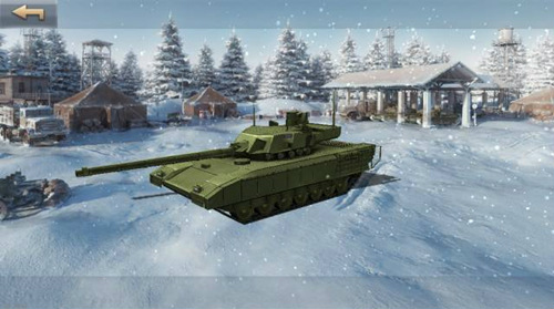 坦克射击新增冬季场景