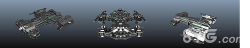 星际要塞巡航舰模型3