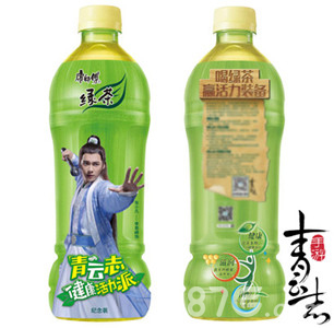 《青云志》联手康师傅绿茶将在今夏预计推出10亿“青云瓶”