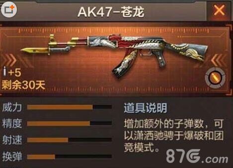 CF手游AK47苍龙怎么样 AK47苍龙价格与使用技巧详解