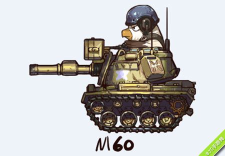 四星坦克鹰酱M-60