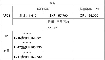 FGO第七章第16节